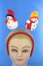 Cerchietto con Pupazzi di Neve (12 pz.)