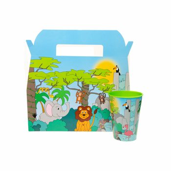 SCATOLA MEN&Ugrave; JUNGLE - 22,5 x 12 x 9,5 cm (24 pz.)