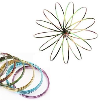 **RAGE 2018** Magic Rings / Flow Rings - Anello Magico 3D Cinetico - MULTI COLOR | SU SCHEDA (10 pz.)