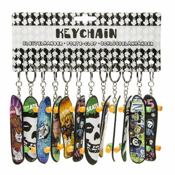 Portachiavi Skateboard per Dita (48 pz.)