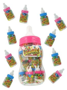 20 Mini Biberon con Caramelle in un Biberon Grande (Set 2x20 pz)