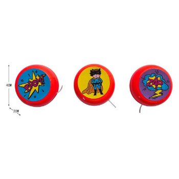 Yo-yo - Modello: Supereroe in espositore (36 pz.)