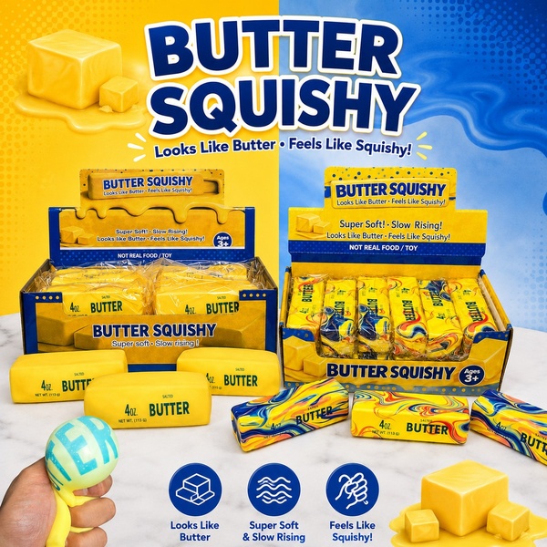 TREND - Butter Squishy & Boter Squeezy