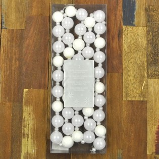 GHIRLANDA DI PALLE DI NATALE (6 pz.)