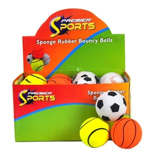 Palline Rimbalzine Sport in Display (24 pz.)