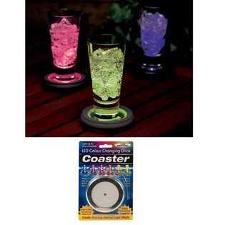 Sottobicchiere Luminoso a LED (12 pz.)