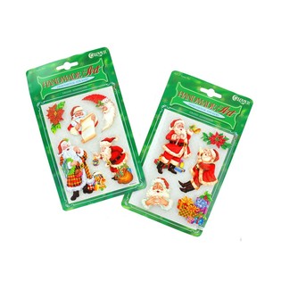 ADESIVI NATALIZI 3D (12 pz.)