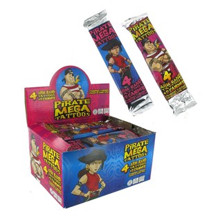 TATUAGGI PIRATA CON CARAMELLE (30 pz.)