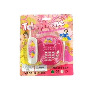 TELEFONO GIOCATTOLO PER BAMBINI CON MUSICA (6 pz.)