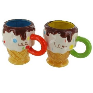 TAZZA A FORMA DI GELATO (6 pz.)