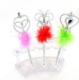Penna a Bacchetta Magica con Peluche (12 pz.)