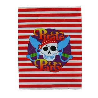 10 Sacchetti di Compleanno - Pirate Party (Set da 6)