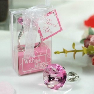 Fede Nuziale Bomboniera Matrimonio in Confezione Regalo (6 pz.)