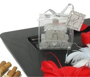 Candela Carrozza Matrimoniale in Confezione Regalo (12 pz)