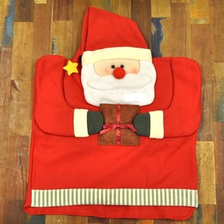 COPRISEDIE DI BABBO NATALE DI LUSSO (4 pz.)