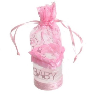 SCATOLINE REGALO NASCITA - ROSA BEB&Egrave; (12 pz.)