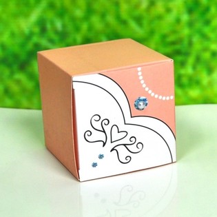Scatoline Regalo per Matrimonio e Bomboniere - Modello Donna (12 pz.)