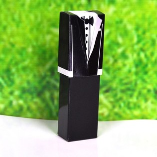 Scatoline Regalo per Matrimonio e Confetti - Modello Smoking (50 pz.)