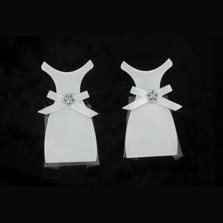 Decorazione Confezione Vestito da Sposa (12 pz.)