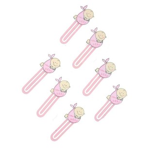 PICCOLO SEGNALIBRO BEBÈ - ROSA (12 pz.)