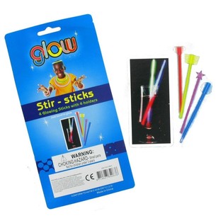 BASTONCINI AGITATORI GLOW (12 pz.)