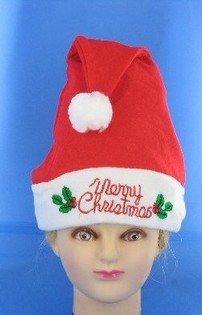 CAPPELLO DI NATALE LUMINOSO "MERRY CHRISTMAS" (12 pz.)