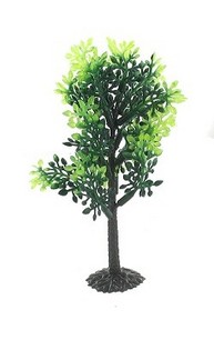 DECORAZIONE PER TORTE - ALBERO SU BASE (36 pz.)