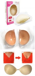 REGGISENO ADESIVO CLOTH BRA - Coppa B - Color Carne