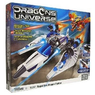 Mega Bloks Dragon Battle - Jet da Combattimento e Drago