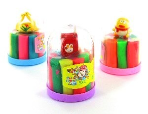 Pasta modellabile in vasetto con sorpresa gratis (40 pz)