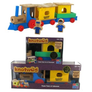 Treno in Gommapiuma KNOTWUD + Vagone Extra