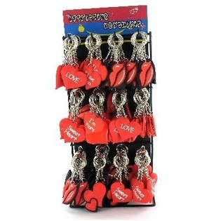 ESPOSITORE DI PORTACHIAVI: CUORI (144 pz.)