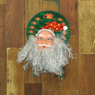 TESTA DI BABBO NATALE GRANDE (12 pz.)