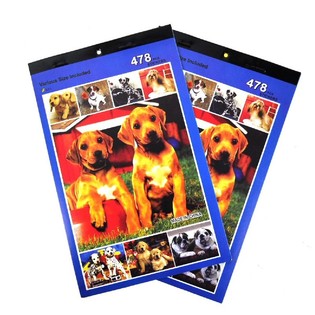Libretti di Adesivi Cani (12 pz.)