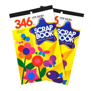 Libretti di Adesivi SCRAP BOOK (12 pz.)