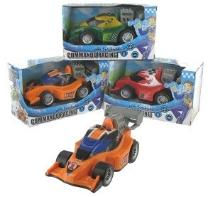 AUTO DA CORSA CON COMANDO A PULSANTI (6 pz.)