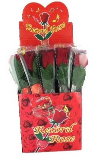 ROSA CON MESSAGGIO PERSONALIZZATO (20 pz.)