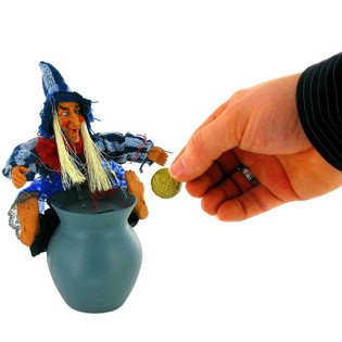 Salvadanaio Strega (6 pz.)