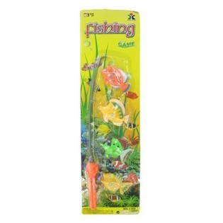 Gioco della Pesca Magnetico: Canna da Pesca + 4 Pesci (12 pz.)