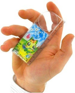 Righello con Lente d'Ingrandimento e Gioco (100 pz.)