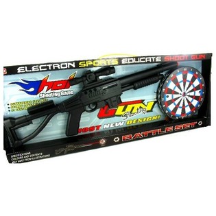 Fucile giocattolo elettronico con bersaglio