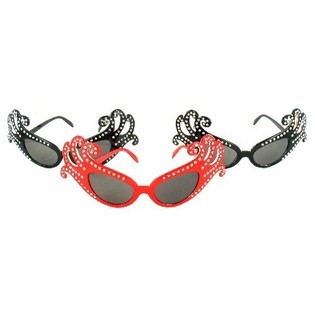 OCCHIALI DA FESTA BLING BLING (9 pz.)
