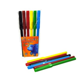 Set di 6 Pennarelli (Confezione da 24)