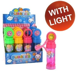 Bolle di Sapone Luminose Smiley (12 pz.)