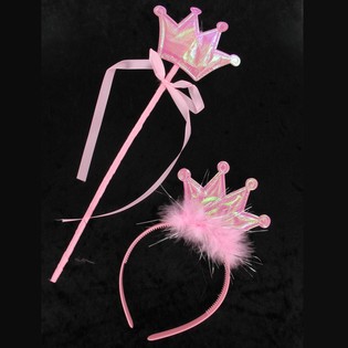TIARA DA PRINCIPESSA CON SCETTRO (12 pz.)