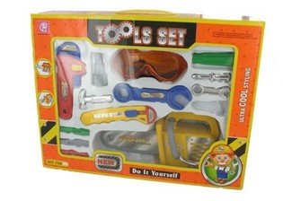 Grande Set di Attrezzi Giocattolo per Bambini