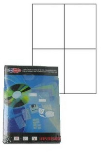 Etichette Adesive per Stampante (100 Fogli)