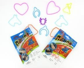 Braccialetti Elastici Sagomati Silly Bandz (12 pz)