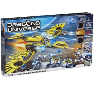 MEGA BLOKS CACCIA DRAGHI DLUXE DUAL-BLAST