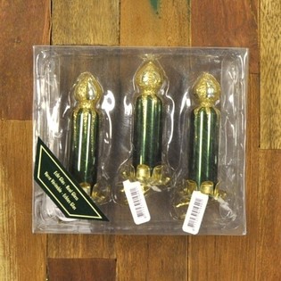 3 Candele Decorative per Albero di Natale con Clip (6 pz.)
